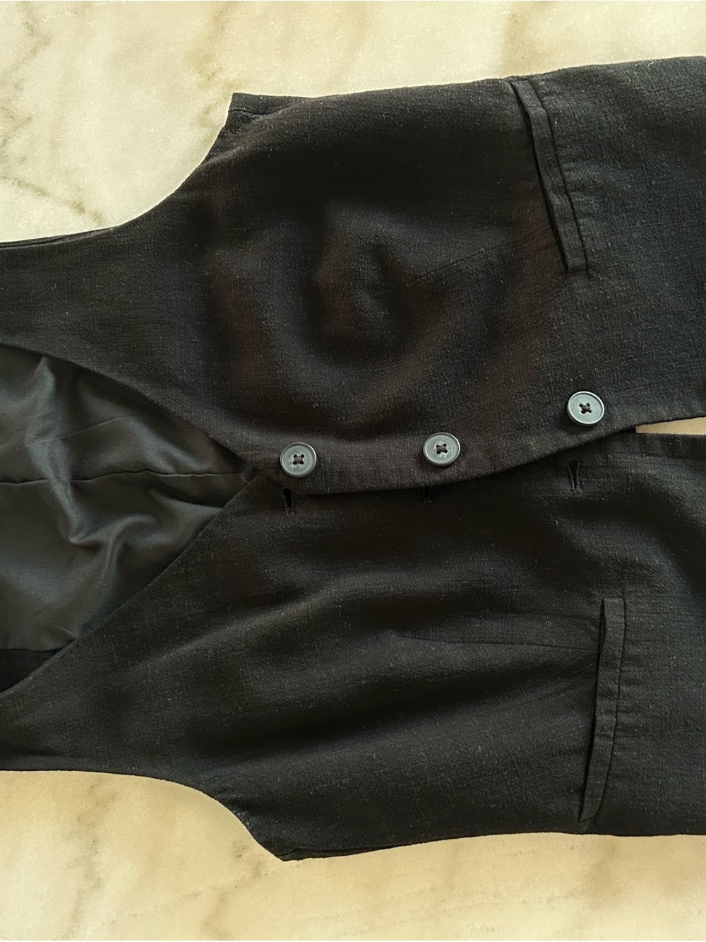 stradivarius Black Women's Tailored Vest